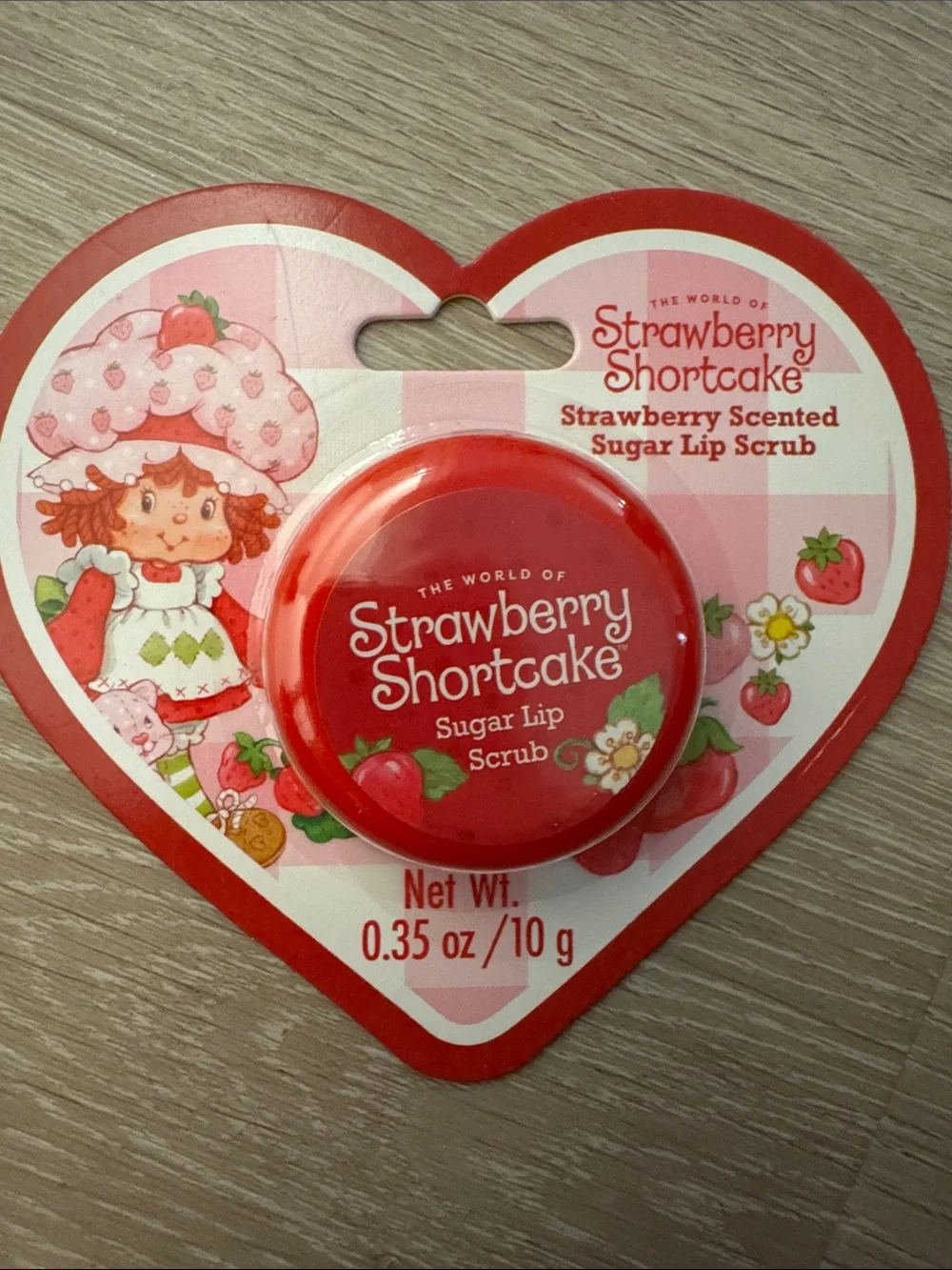 Strawberry Shortcake Strawberry Scented Lip Scrub & Lip Gloss Set NEW 🏷️